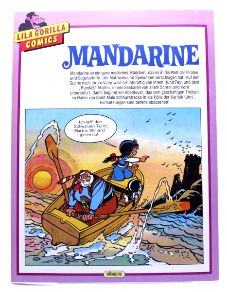 Lila Gorilla Comics Album Nr. 5: Mandarine - Das Vermächtnis vom Schwarzen Turm von Ehapa